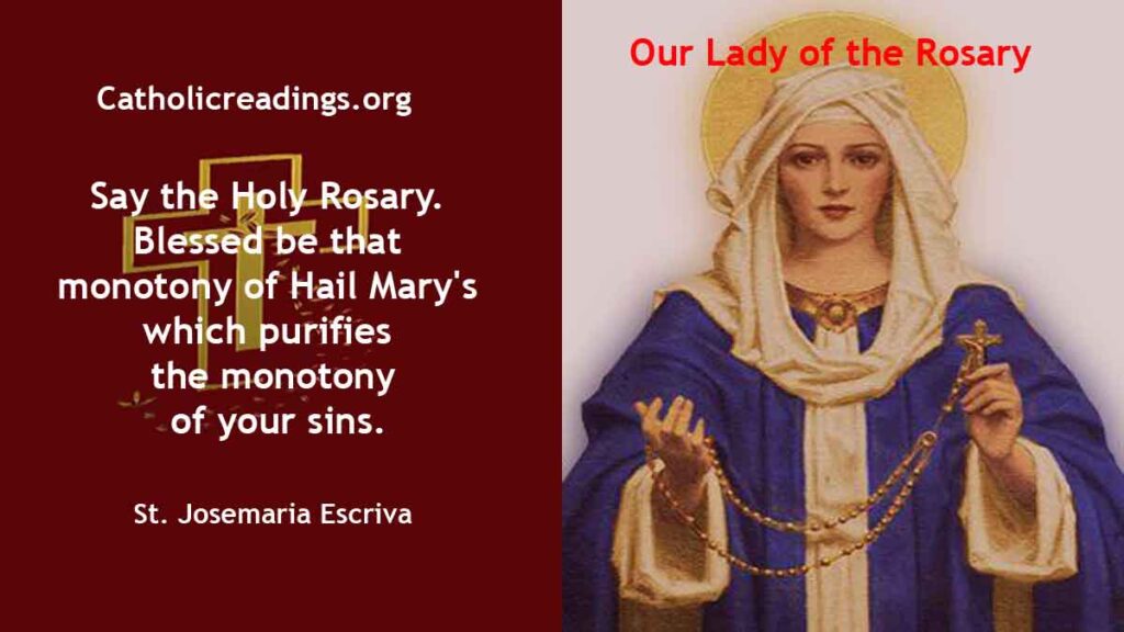 Our Lady of Rosary